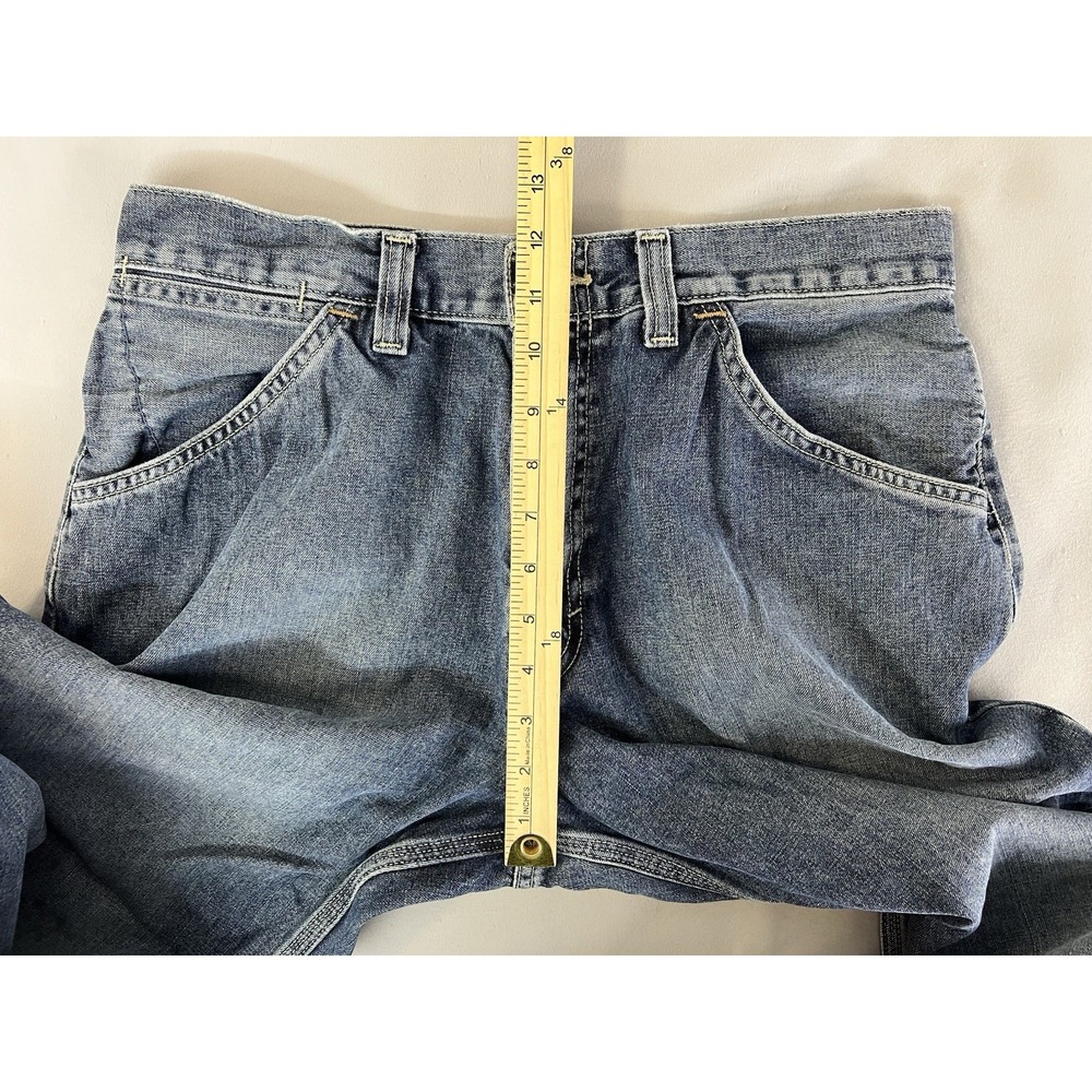 VTG Gap Worker Jean‎ Men's Light Wash Denim Work Wear  Pants 34x30 (32x29) Y2K - Picture 5 of 14